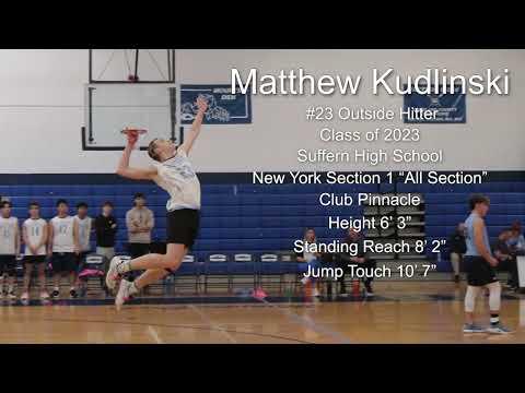 Video of Matthew Kudlinski OH Volleyball Highlights Class of 2023