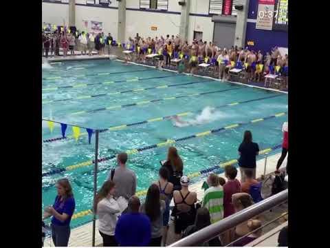 Video of Jesús’s 50 m freestyle (23s)