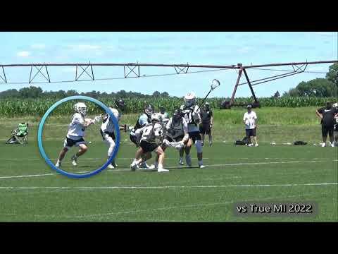 Video of Karsten Nordlie Summer 2021 Lacrosse Highlights