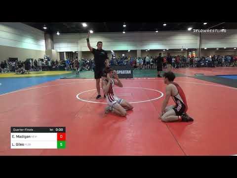 Video of 132 Lbs Quarterfinal - Evan Madigan, New Hampshire Vs Lucas Giles, Florida Df03