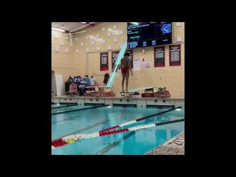 Video of Diving meet highlights 1/20/22