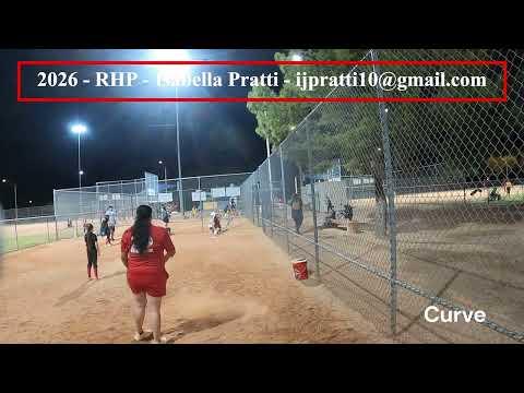 Video of 2026 RHP Isabella Pratti Pitching Skills