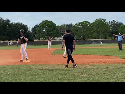 Video of Single, Double, Triple, Stolen Bases