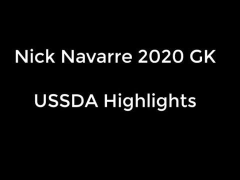 Video of Nick Navarre USSDA Soccer Highlights