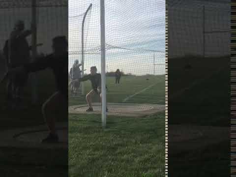 Video of Sophomore Year PR Throw (106.4 ft)