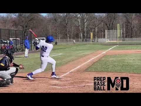 Video of Some hitting from HS season 2024 Dematha 