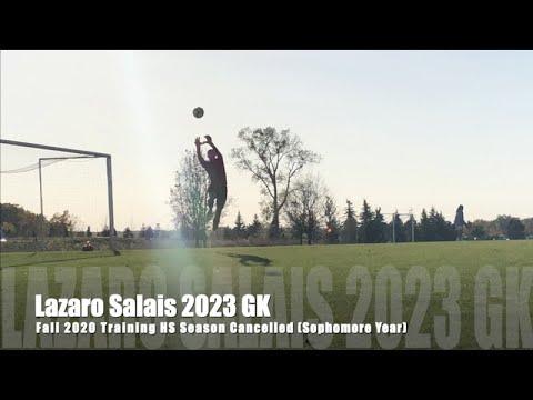 Video of Lazaro Salais Fall 2020 (Sophomore Year) No HS Season due to COVID-19