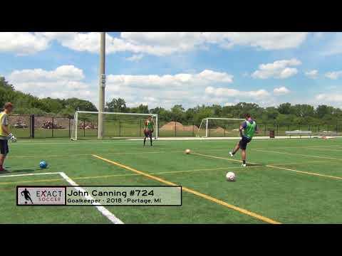 Video of John Colin Canning GK Skills Video 2017