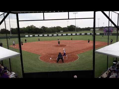 Video of Aggressive base running triple districts freshman year