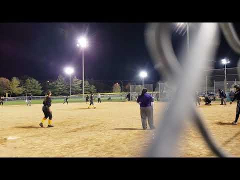 Video of Brooke pitching in Dave Betcher Let's Play for U Showcase