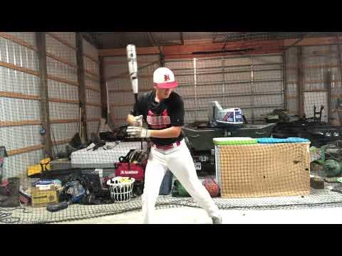 Video of Logan Fritts 2023 Live Hitting