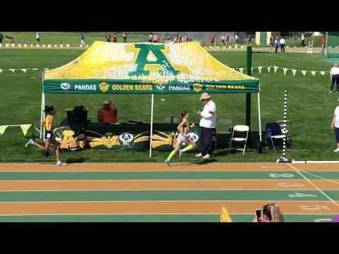 Video of June 2019 Erika Cunniam 1200m of 1500m race