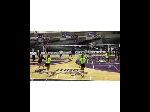 Video of Sara Welch- Setter 2023 Granbury High School- Club Texas Volleyball