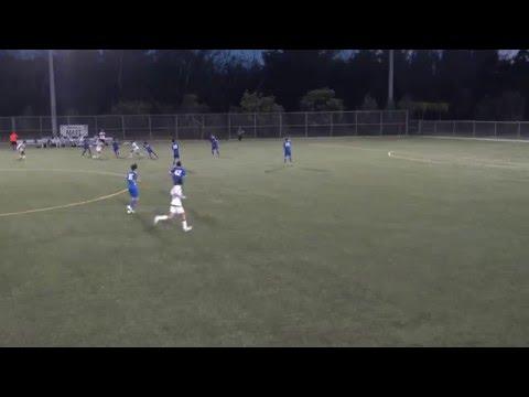 Video of u16 (2016-17) (jersey #30 White uniform Right Wing/mid)