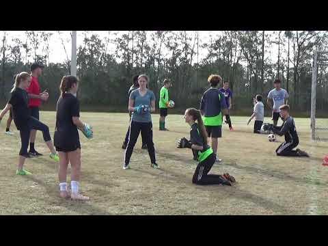 Video of Emily Lamoreaux GK Training