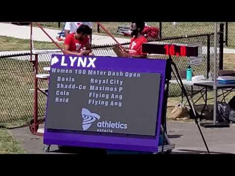 Video of 100m 11.68