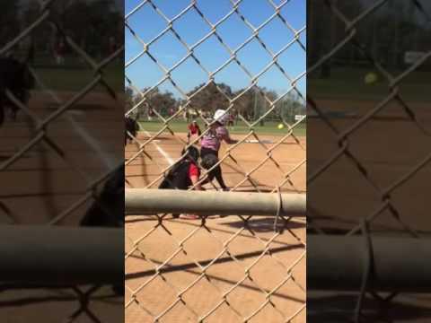 Video of Maiya Lopez 2019 Double in Game