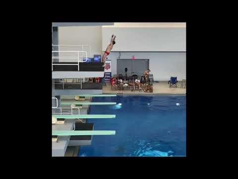 Video of Newest Tower List from AAU Nationals (with 10M dives) 