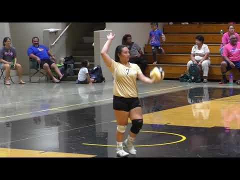 Video of Mckinley Tigers Girls Volleyball  "vs" Kalani Falcons 2018