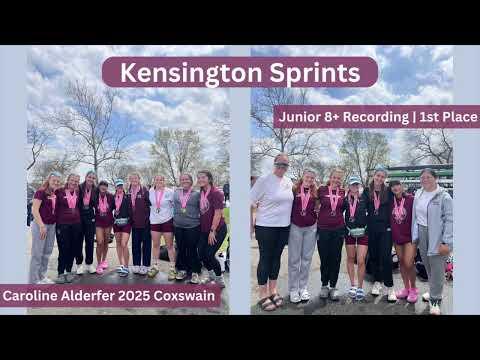 Video of Kensington Sprints J8+ Audio | Caroline Alderfer