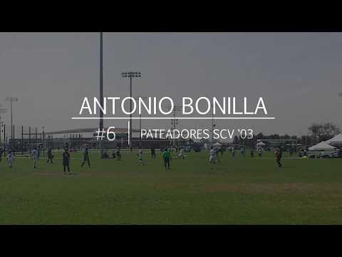 Video of Antonio Bonilla Pateadores Flight 1 2017-2018 Highlights