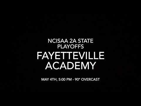 Video of vs Fayetteville Academy (State Playoffs) 