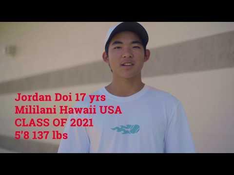 Video of Jordan F. Doi College Tennis Recruiting Video