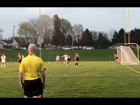 Video of Diving Save with Repositioning in Goal