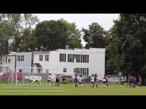 Video of Emma Dingley | Center Back | #4 | Lansingburgh High School