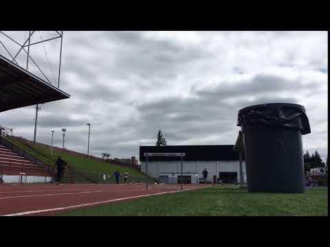 Video of 300 meter hurdles - Practice 2018