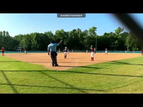 Video of class of 2028-recovers blocked ball and throws runner at 2 out