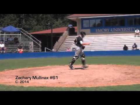 Video of Zach Mullinax Video Class of 2014 Catcher