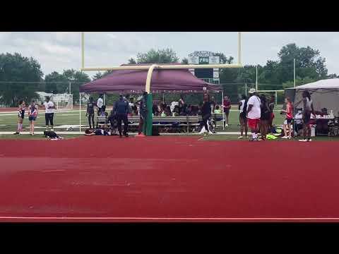 Video of 6 ft high jump 