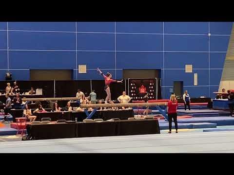 Video of Level 10 Beam 2023 Canadian championships 