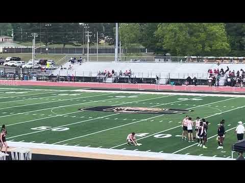 Video of 2023 State Championship 4X400 59.4 First leg