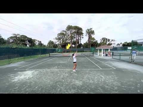 Video of Trista Caffyn-Parsons - Tennis Recruiting Video - Class of 2024