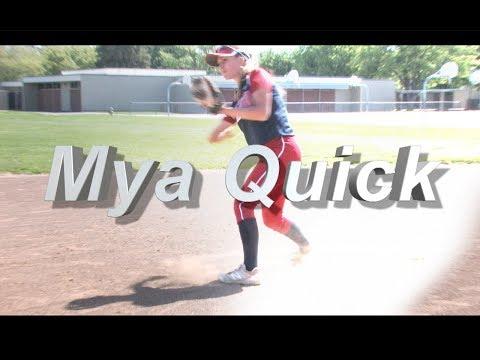 Video of Mya Quick Softball Skills Video 2022 