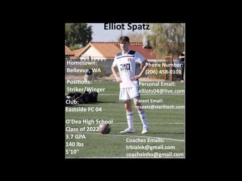 Video of Elliot Spatz - 2019/2020 season soccer highlights