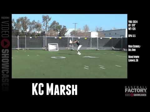 Video of KC MARSH '24 OF/MI/RHP