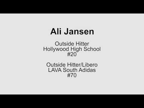 Video of Ali Jansen #70