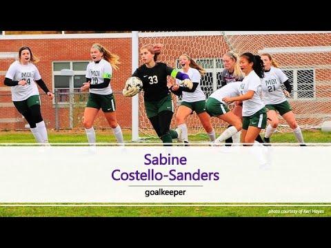 Video of Sabine Costello- Sanders Fall 2021