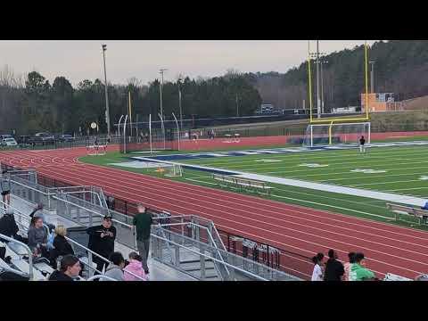 Video of Noah Garrison 400m Coahulla Creek 03/12/24