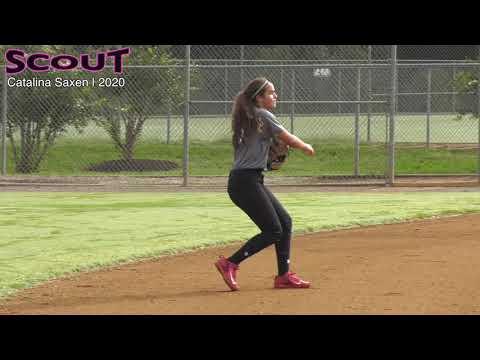 Video of 2020 Catalina Saxen Outfielder/Catcher