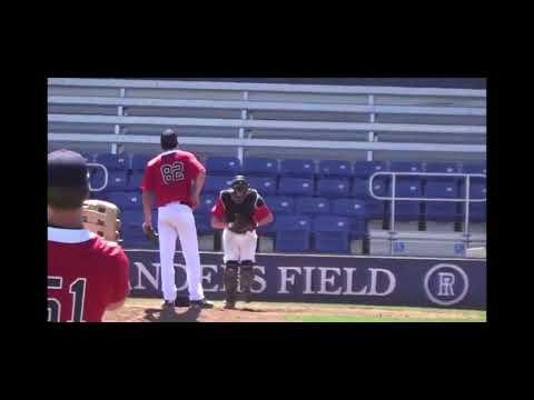 Video of 7/8/20 NorCal Blue scrimmage, full 1st inning, Sam Rice, LHP 86-88 mph, new PR 88 mph