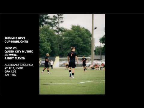 Video of MLS NEXT cup TN Highlights 2025