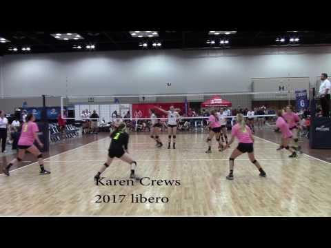 Video of Karen Crews 2017 libero GJNC