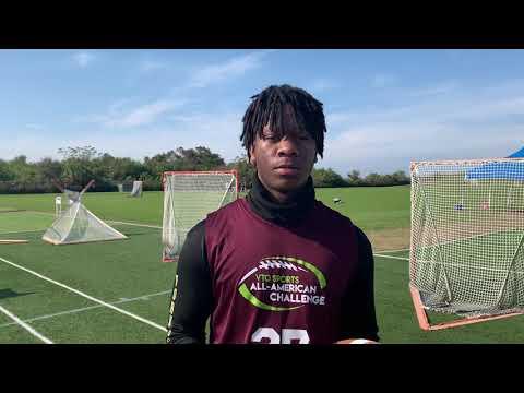 Video of VTO All-American Challenge Top 5 defensive linemen 