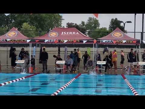 Video of Kiana Fan & Sophie Sim 100yd Back 4/2/2022