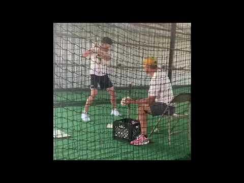 Video of Working on my mechanics with coach Brian Myrow 