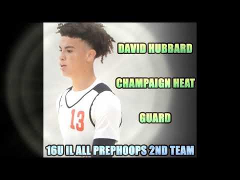 Video of 2022 6'4 G David Hubbard Champaign Heat 2020 Highlights